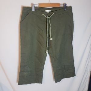 Urban behavior capri loose fit pant